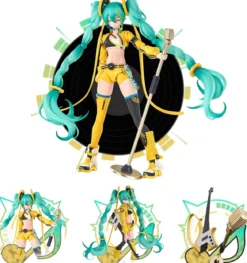 hatsune miku - fantastics series 007 - hatsune miku vivid echoes