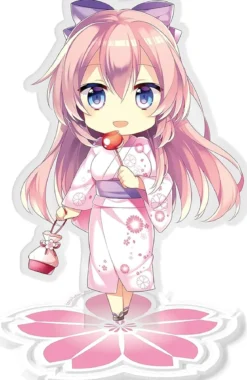 hatsune miku - figure acryl - sakura megurine luka