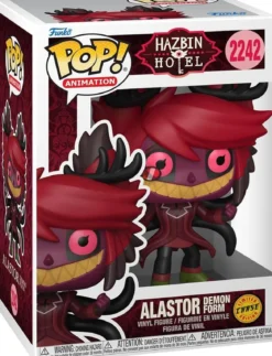 hazbin hotel - alastor 9cm - funko pop! chase 2242