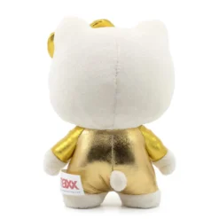 hello kitty and friends - dznr 50th anniversary edition - golden hello kitty 17cm