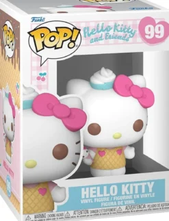 hello kitty and friends - hello kitty 9cm - funko pop! 99