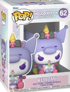 hello kitty and friends - kuromi 9cm - funko pop! 62