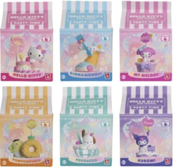 hello kitty and friends - memo stand party time - 1 personaggio assortito