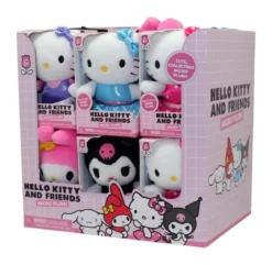 hello kitty and friends - micro plush - peluche 8cm - modello assortito