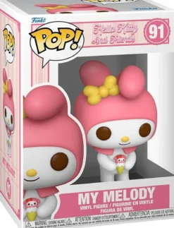 hello kitty and friends - my melody 9cm - funko pop! 91