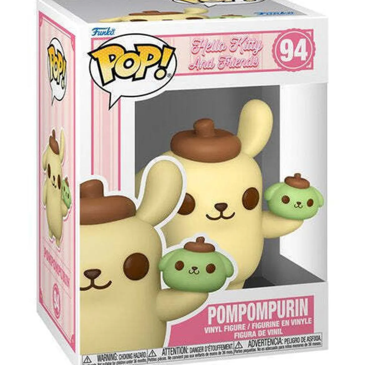 hello kitty and friends - pompompurin 9cm - funko pop! 94