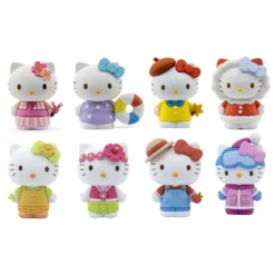 hello kitty - cute outfits series - doll 7cm - personaggio assortito