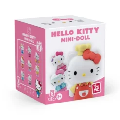 hello kitty - cute outfits series - mini-doll 5cm - personaggio assortito