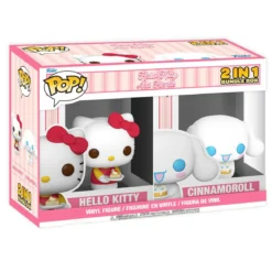 hello kitty - hello kitty & cinnamoroll 9cm - funko pop! 2 pack