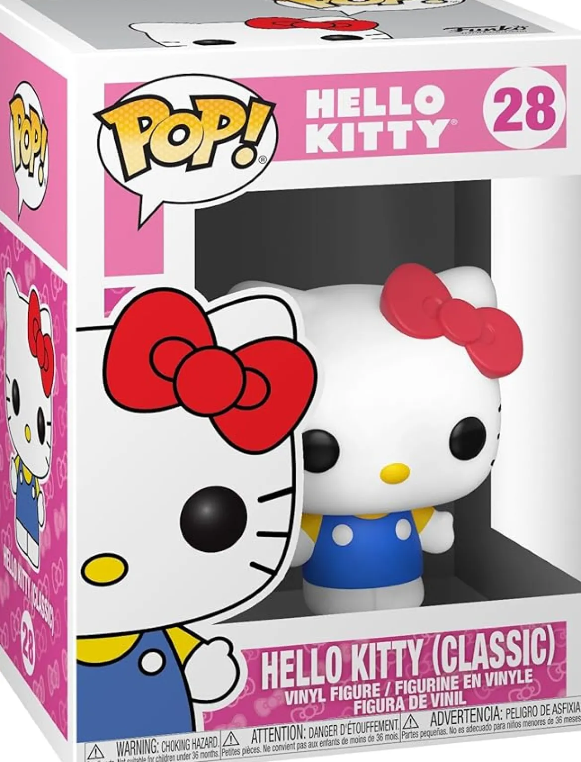 hello kitty - hello kitty (classic) 9cm - funko pop! 28