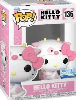 hello kitty - hello kitty in cow cosplay 9cm - funko pop! 136