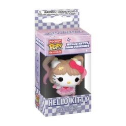 hello kitty - hello kitty k-pop - funko pop! keychain