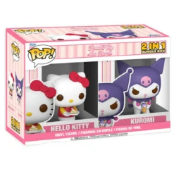 hello kitty - hello kitty & kuromi 9cm - funko pop! 2 pack