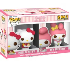 hello kitty - hello kitty & my melody 9cm - funko pop! 2 pack