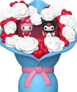 hello kitty - my melody & kuromi - funko pop! bitty bouquet