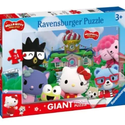 hello kitty tanta energia - puzzle da pavimento 24 pezzi