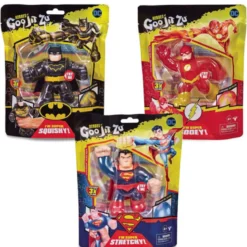 heroes of goo jit zu - eroi dc comics - personaggio assortito singolo 13cm