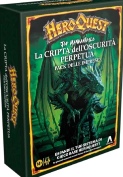 heroquest - la cripta dell'oscurità perpetua - pack delle imprese
