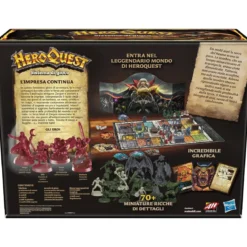 heroquest - sistema di gioco - scatola base
