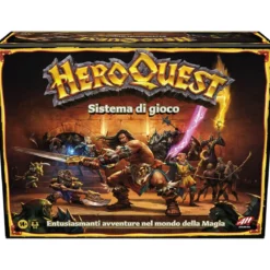 heroquest - sistema di gioco - scatola base