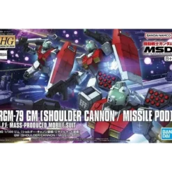hg gm shoulder cannon / missile pod 1/144
