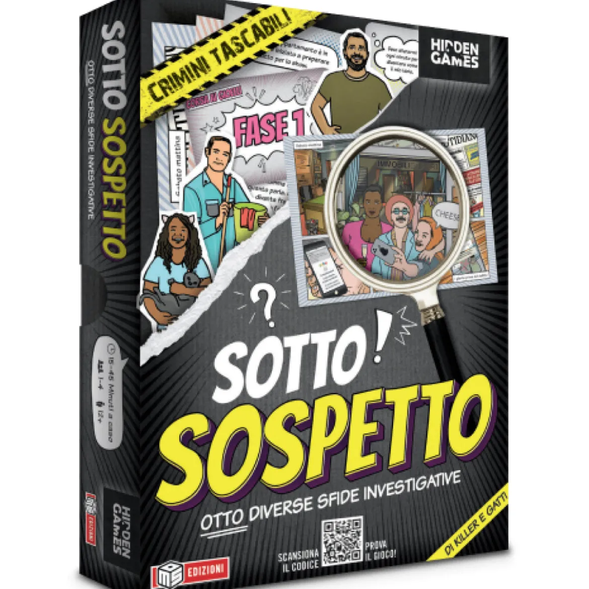 hidden games - sotto sospetto (otto diverse sfide investigative)