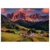 high quality - magical dolomites - puzzle 1000 pezzi