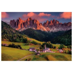 high quality - magical dolomites - puzzle 1000 pezzi