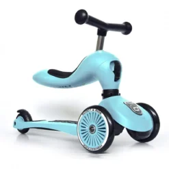 highwaykick 1 - monopattino trasformabile 2 in 1 - blueberry