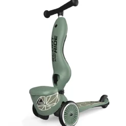 highwaykick 1 - monopattino trasformabile 2 in 1 - olive