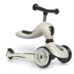 highwaykick 1 - monopattino trasformabile 2 in 1 - ash