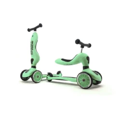 highwaykick 1 - monopattino trasformabile 2 in 1 - kiwi