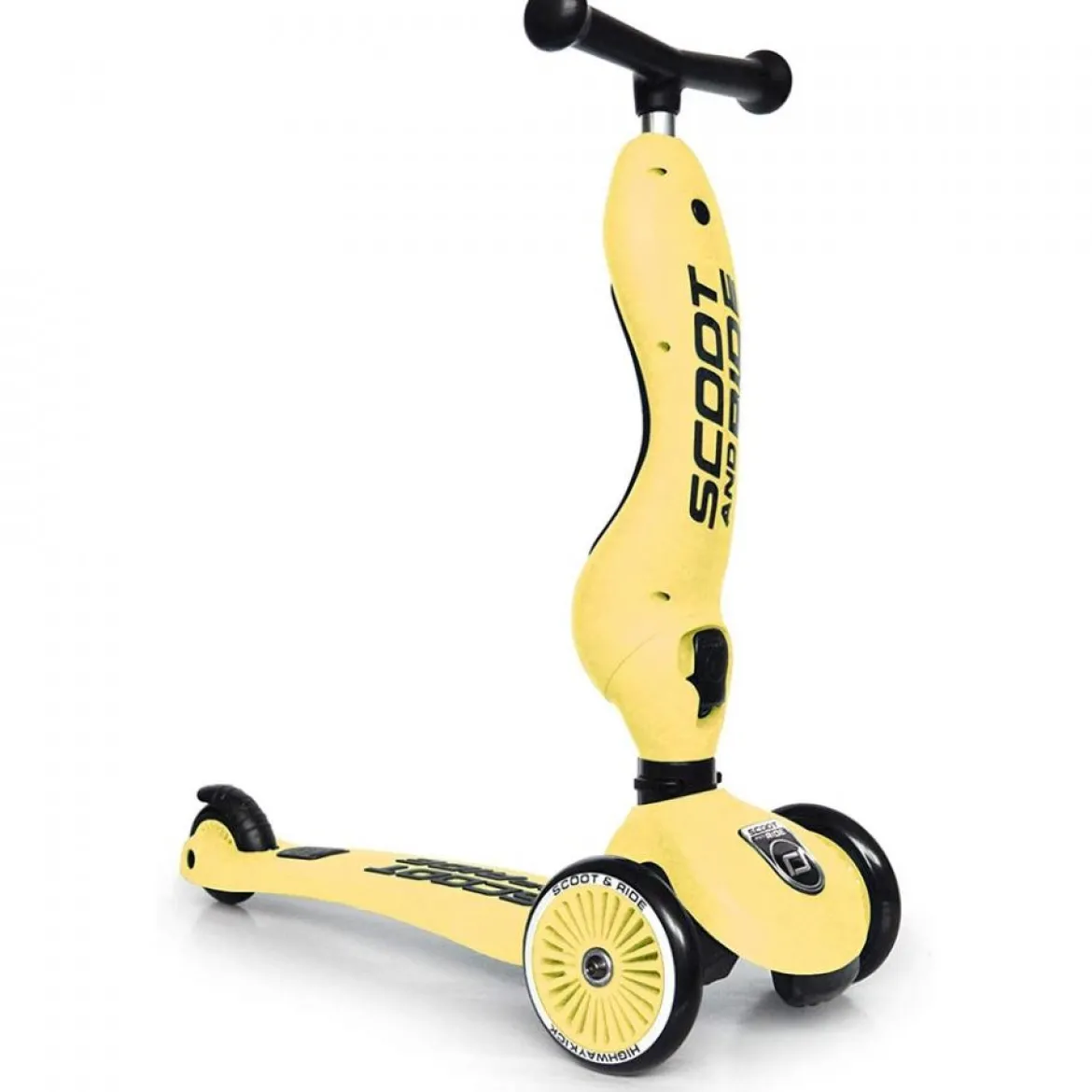 highwaykick 1 - monopattino trasformabile 2 in 1 - lemon