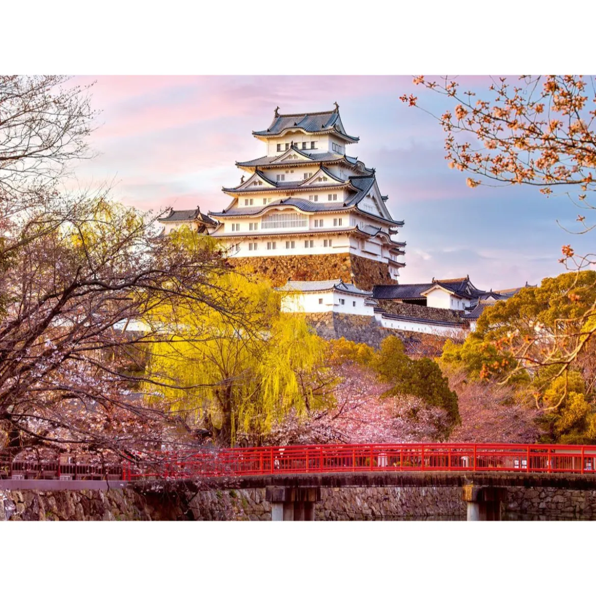 himeji castle, japan - puzzle 1000 pezzi