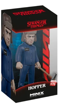hopper - stranger things season 4 - tv series 176 - minix collectible figurines 12cm