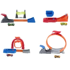 hot wheels - action classic stunt set - modello assortito
