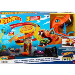 hot wheels - attacco del cobra in pizzeria