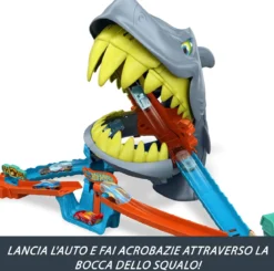 hot wheels - attacco del mega squalo