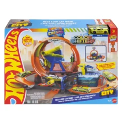 hot wheels - autolavaggio mega loop