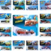 hot wheels - camion da pista - modello assortito