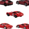 hot wheels - confezione 5 veicoli ferrari