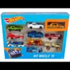 hot wheels confezione 10 veicoli - un modello assortito