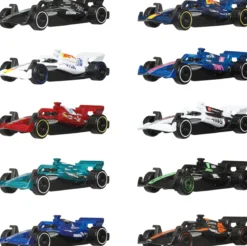 hot wheels - formula 1 - confezione 10 veicoli