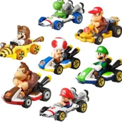 hot wheels - mario kart - un modello assortito