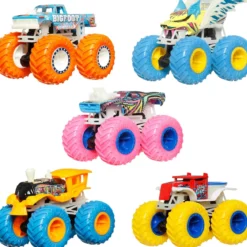 hot wheels - monster truck glow in the dark - assortimento