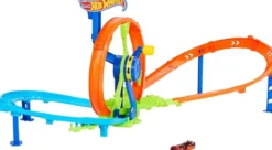 hot wheels - pista loop rotante