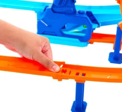 hot wheels - stunt tracks - rapid launch cyclone
