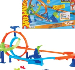 hot wheels - stunt tracks - rapid launch cyclone