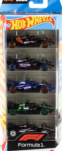 hot wheels - 5 veicoli assortiti f1