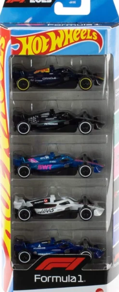 hot wheels - 5 veicoli assortiti f1